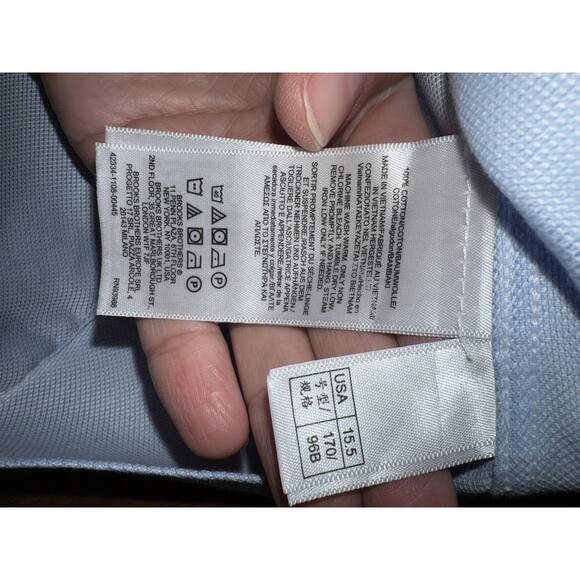 ❌❌DO NOT BUY❌❌
❌❌ NOT AVAILABLE ❌❌
Brooks Brothers Regent Fit Dress Shirt 15.5 - Picture 8 of 12